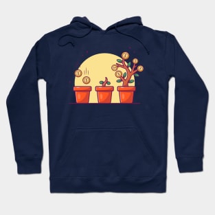 Investment money cartoon Hoodie